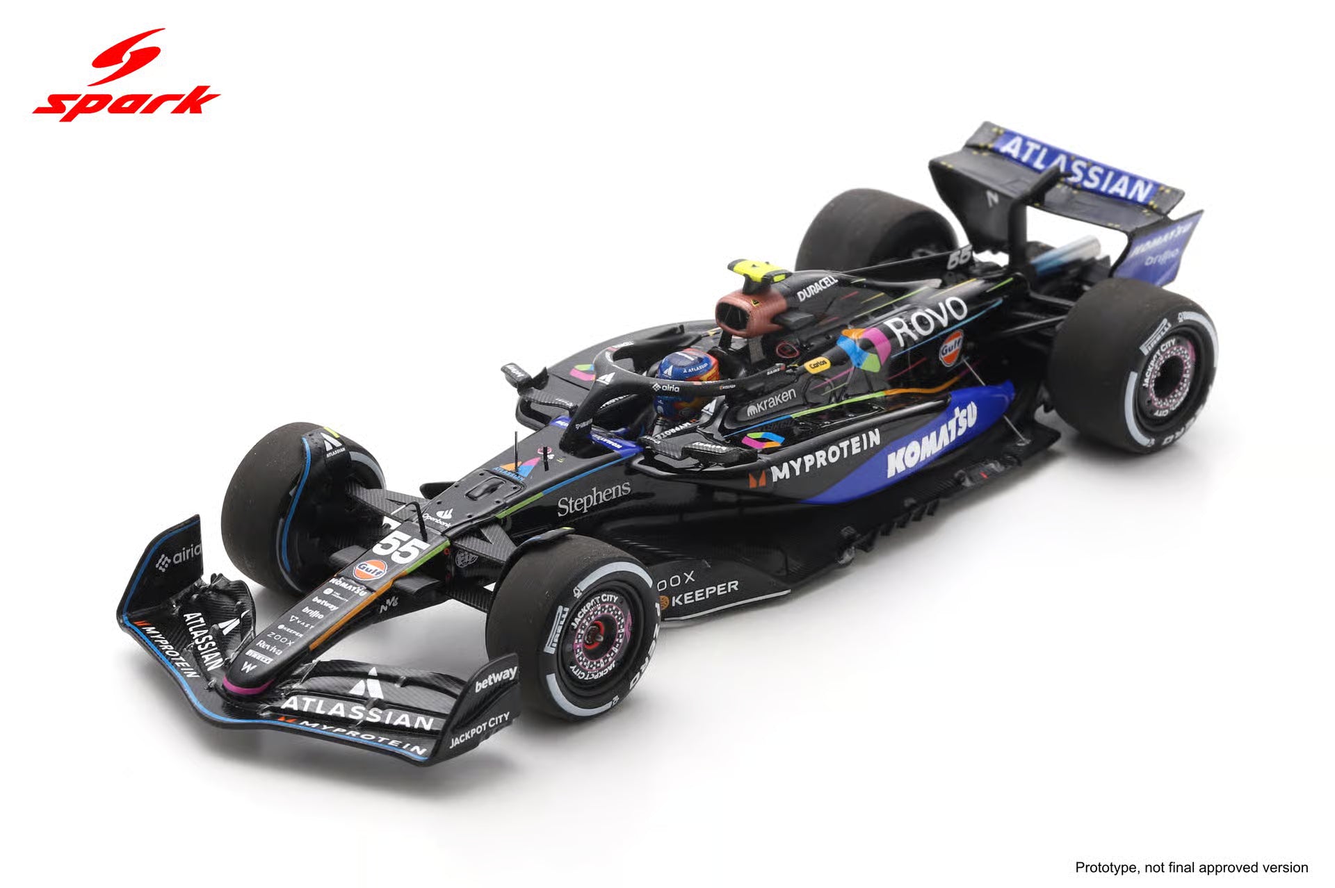 ミニカー Atlassian Williams Racing FW47 2025 Pre-Order - Atlassian Williams F1 Team FW47 No.55 5th Las Vegas GP