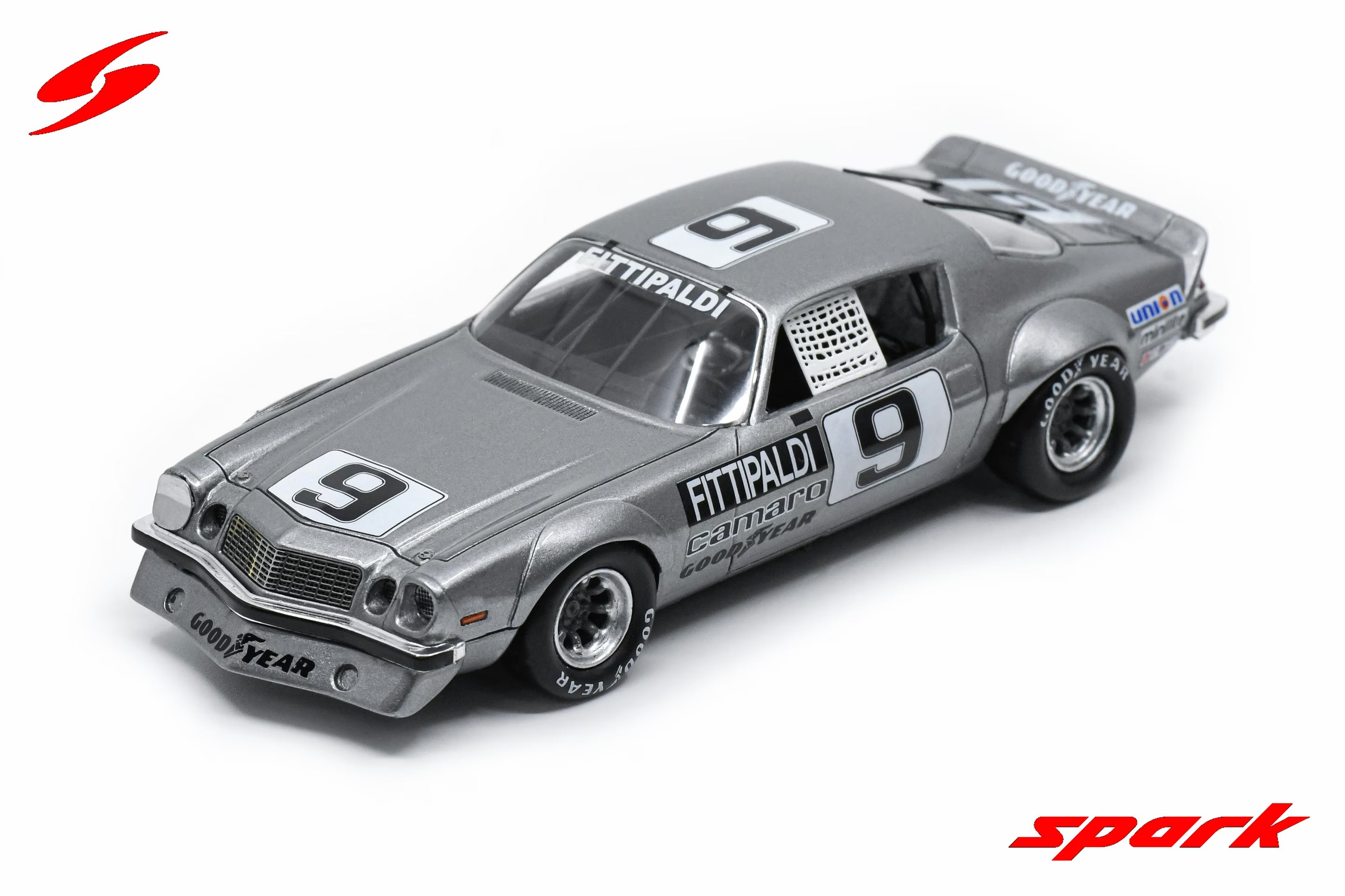 1/43 シボレー CAMARO 1975年 Michigan IROC 優勝 Chevrolet Camaro No.9 Daytona IROC 1974-1975 Emerson Fittipaldi