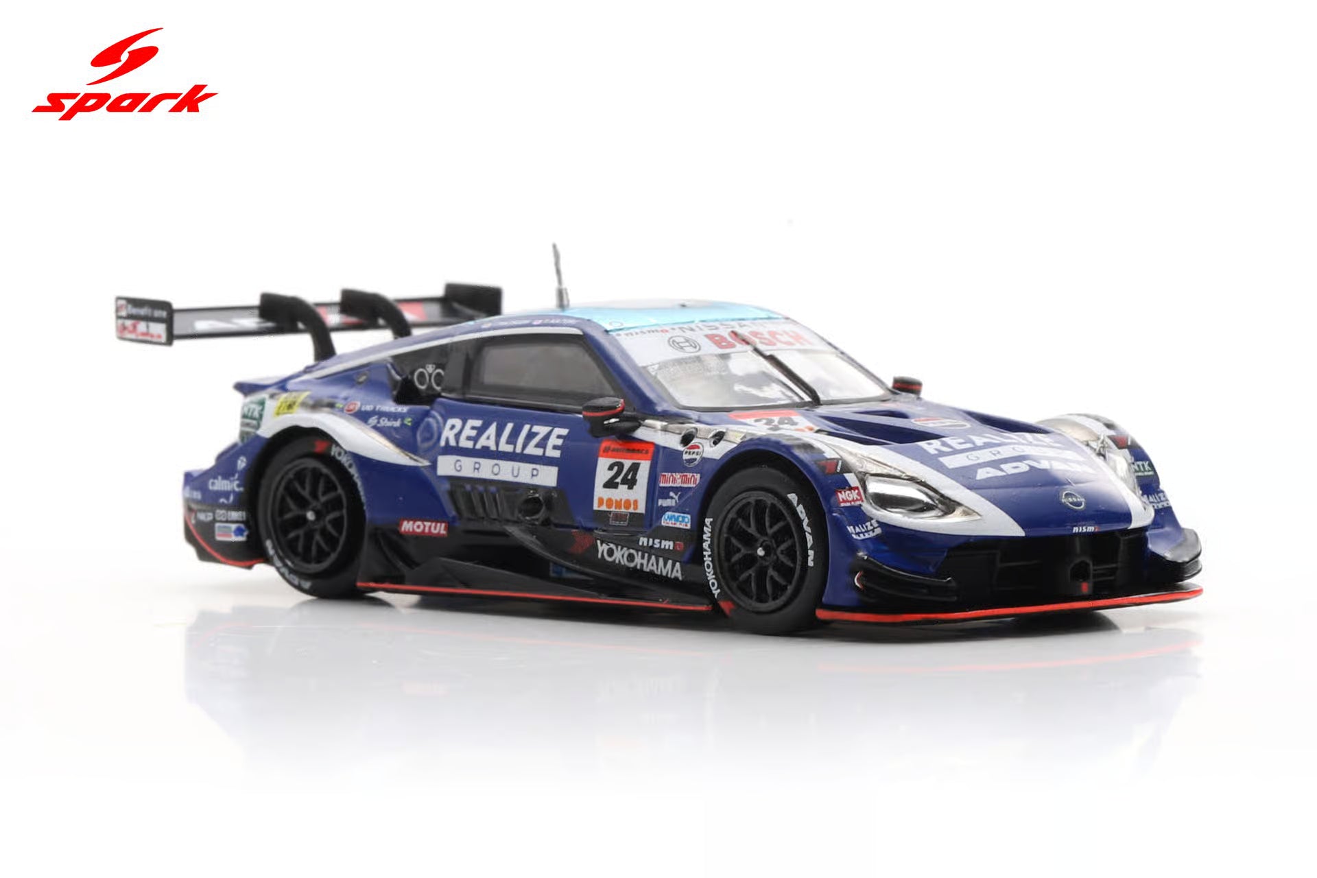 Pre-Order REALIZE CORPORATION ADVAN Z KONDO RACING No.24 GT500 SUPER GT 2025 T. Matsuda - T. Natori