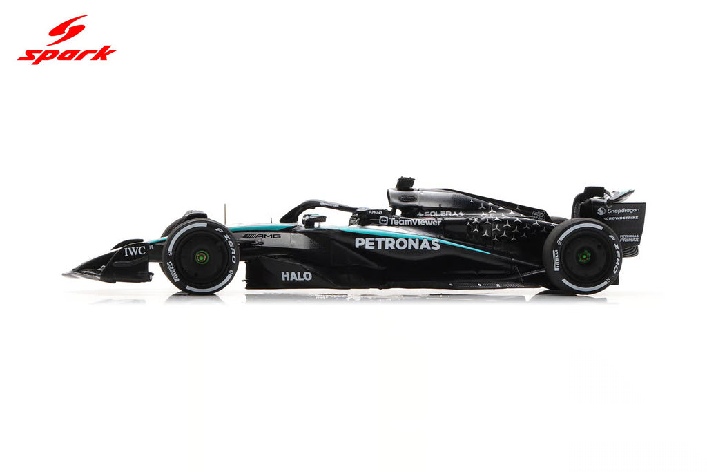 Mercedes AMG Petronas F1 Team W16e No.63 2nd Las Vegas GP 2025 George Russell 150th GP 1:43