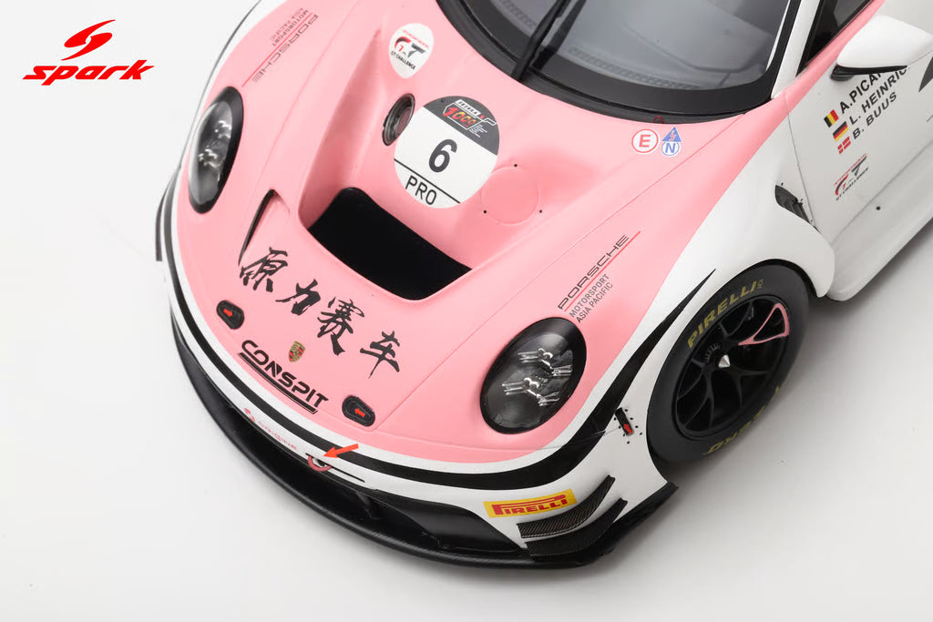 Pre-Order Porsche 911 GT3 R No.6 Origine Motorsport 5th Suzuka 1000km 2025 L. Heinrich - A. Picariello - B. Buus Limited 300 1:18