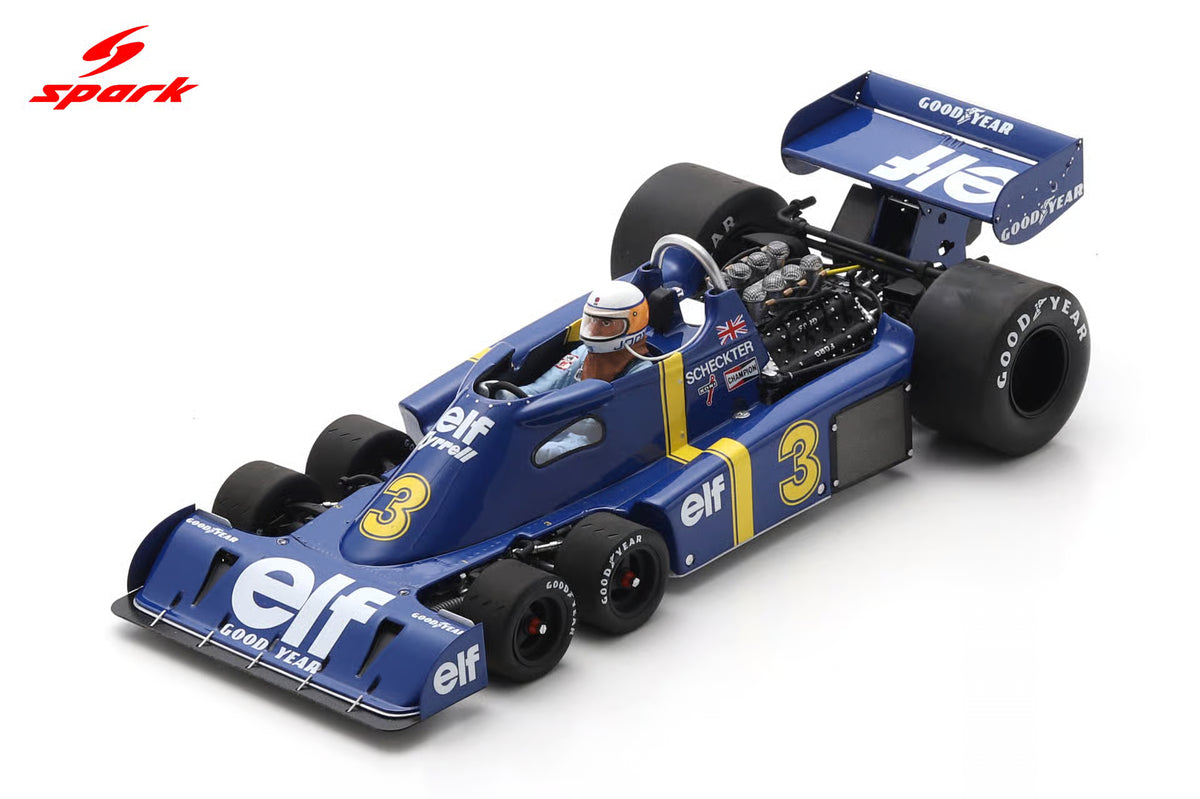 Pre-Order Tyrrell P34 No.3 Winner Sweden GP 1976 Jody Scheckter 1:18