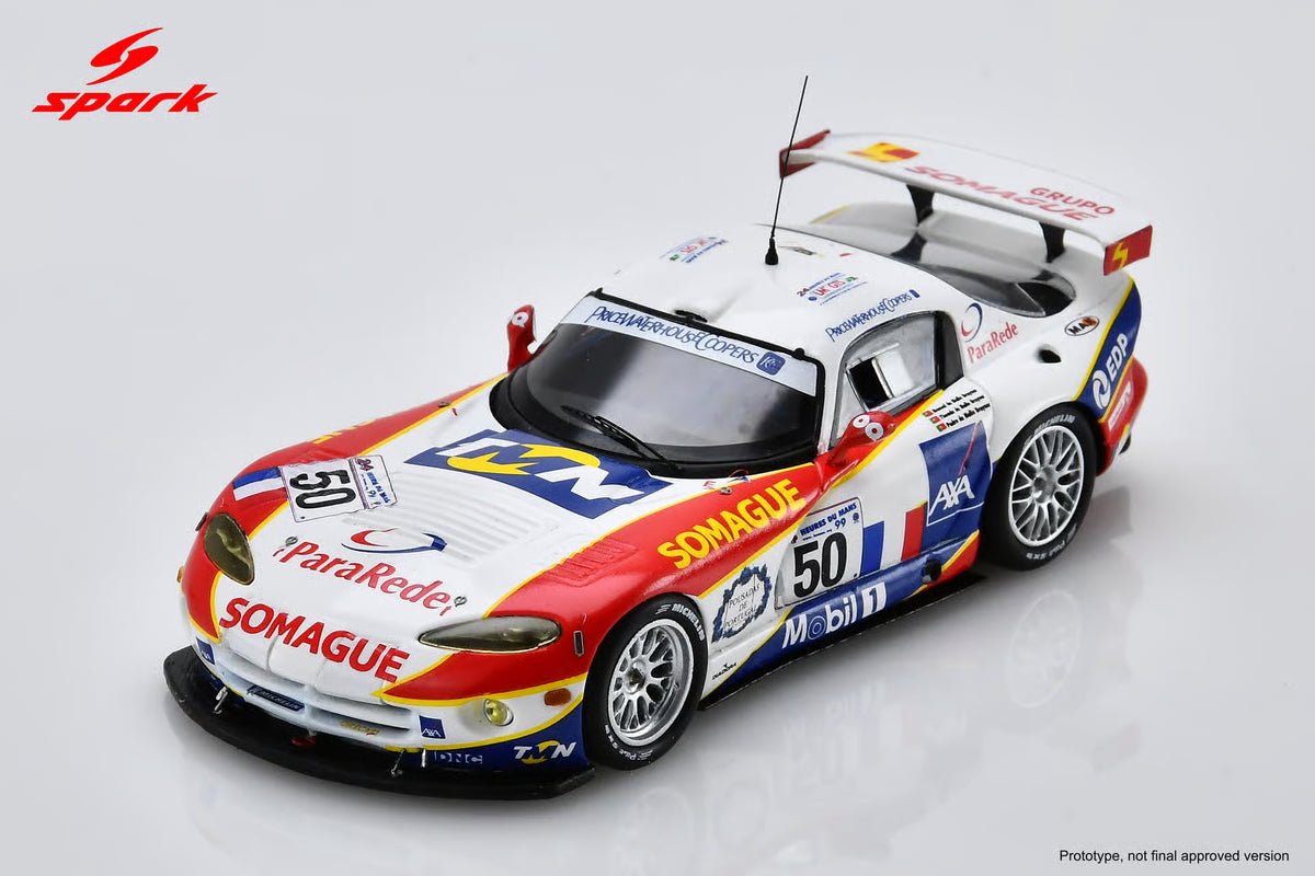 Pre-Order Chrysler Viper GTS-R No.50 15th Le Mans 24H 1999 P. Mello-Breyner - M. Mello-Breyner - T. Mello-Breyner