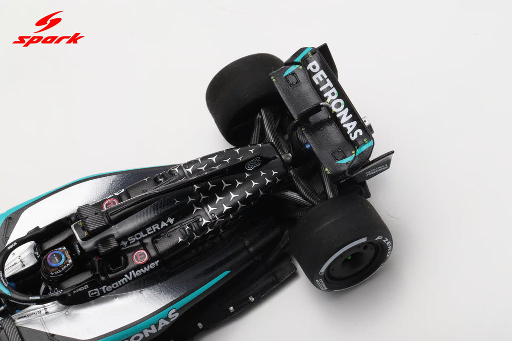 Mercedes AMG Petronas F1 Team W16e No.63 2nd Las Vegas GP 2025 George Russell 150th GP 1:43