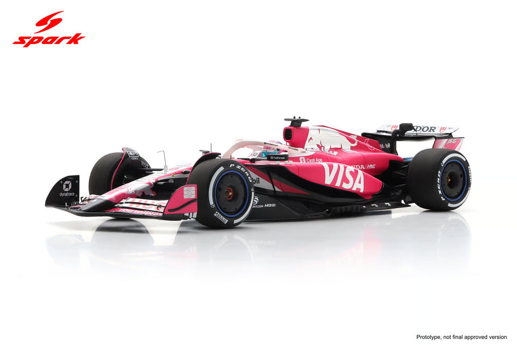 Pre-Order - Racing Bulls VCARB 02 No.6 Visa Cash App Racing Bulls Formula One Team Miami GP 2025 Isack Hadjar 1:18