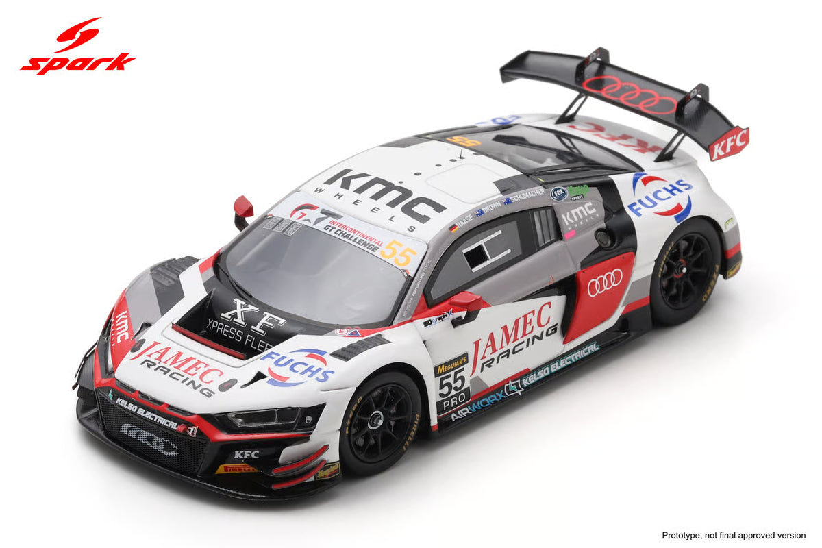 Pre-Order Audi R8 LMS GT3 evo No.55 Jamec Racing/Team MPC Bathurst 12H 2026 B. Schumacher - C. Haase - W. Brown Limited 300 1:43