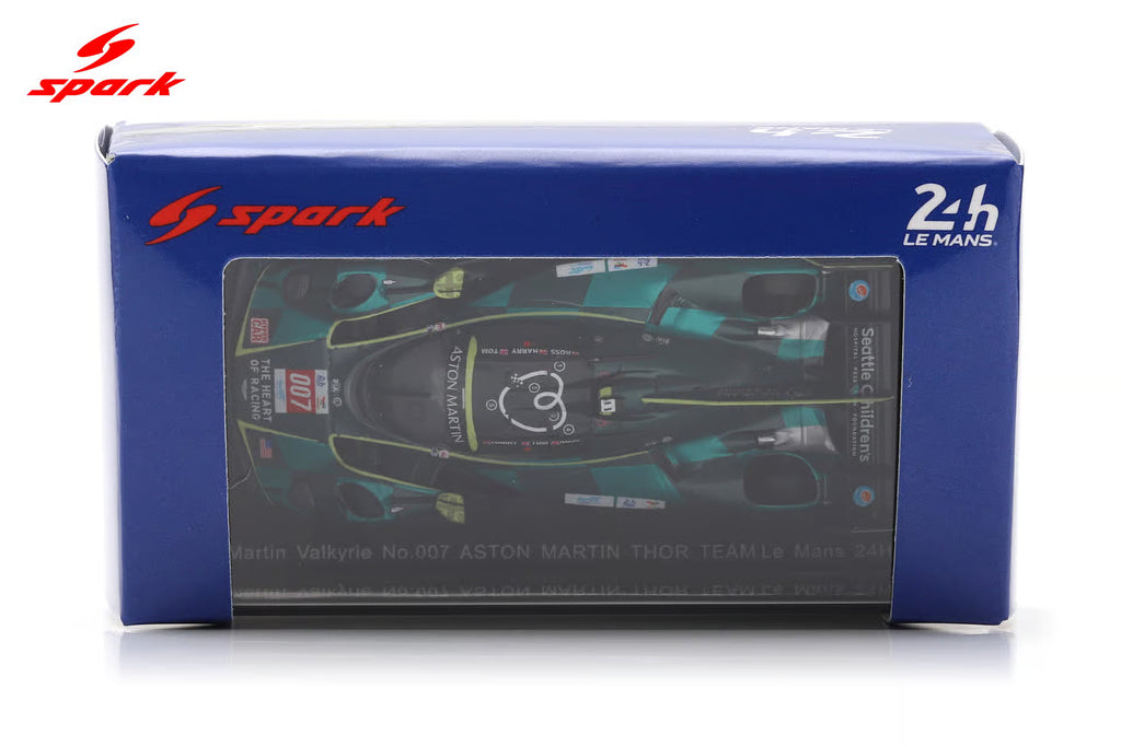Aston Martin Valkyrie No.007 ASTON MARTIN THOR TEAM Le Mans 24H 2025 H. Tincknell - T. Gamble - R. Gunn 1:64