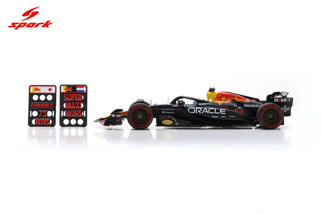 Pre-Order Red Bull Racing RB21 No.1 Oracle Red Bull Racing Winner US GP 2025 Max Verstappen 1:18