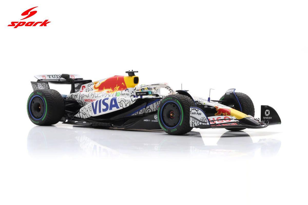 Pre-Order - Racing Bulls VCARB 02 No.6 Visa Cash App Racing Bulls Formula One Team British GP 2025 Isack Hadjar 1:18