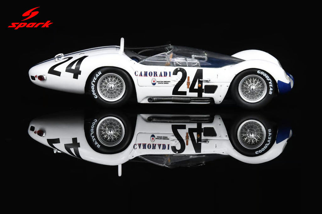 Maserati Tipo 61 No.24 24H Le Mans 1960 M. Gregory - C. Daigh 1:43