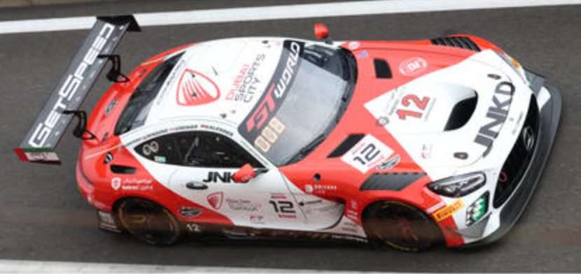 Pre-Order Mercedes-AMG GT3 EVO No.12 GetSpeed Team Dubai 24H Spa 2026 G. Rindone - T. Kalender - M. Grenier - J. Waberski Limited 300
