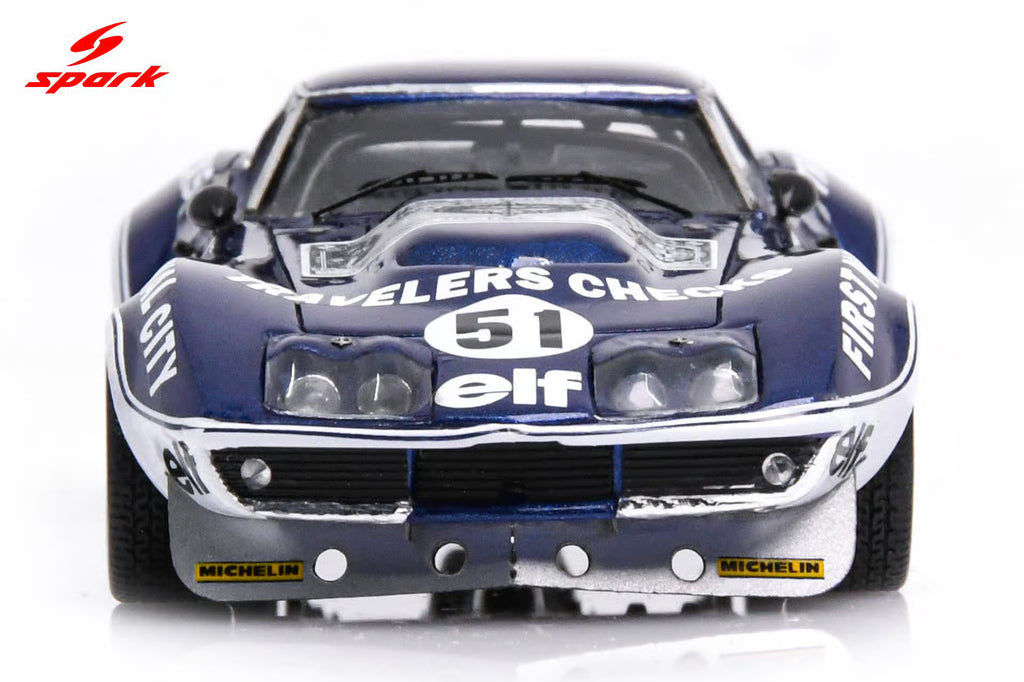 Chevrolet Corvette C3 No.51 18th 24H Le Mans 1974 H. Greder - M-C. Beaumont 1:43