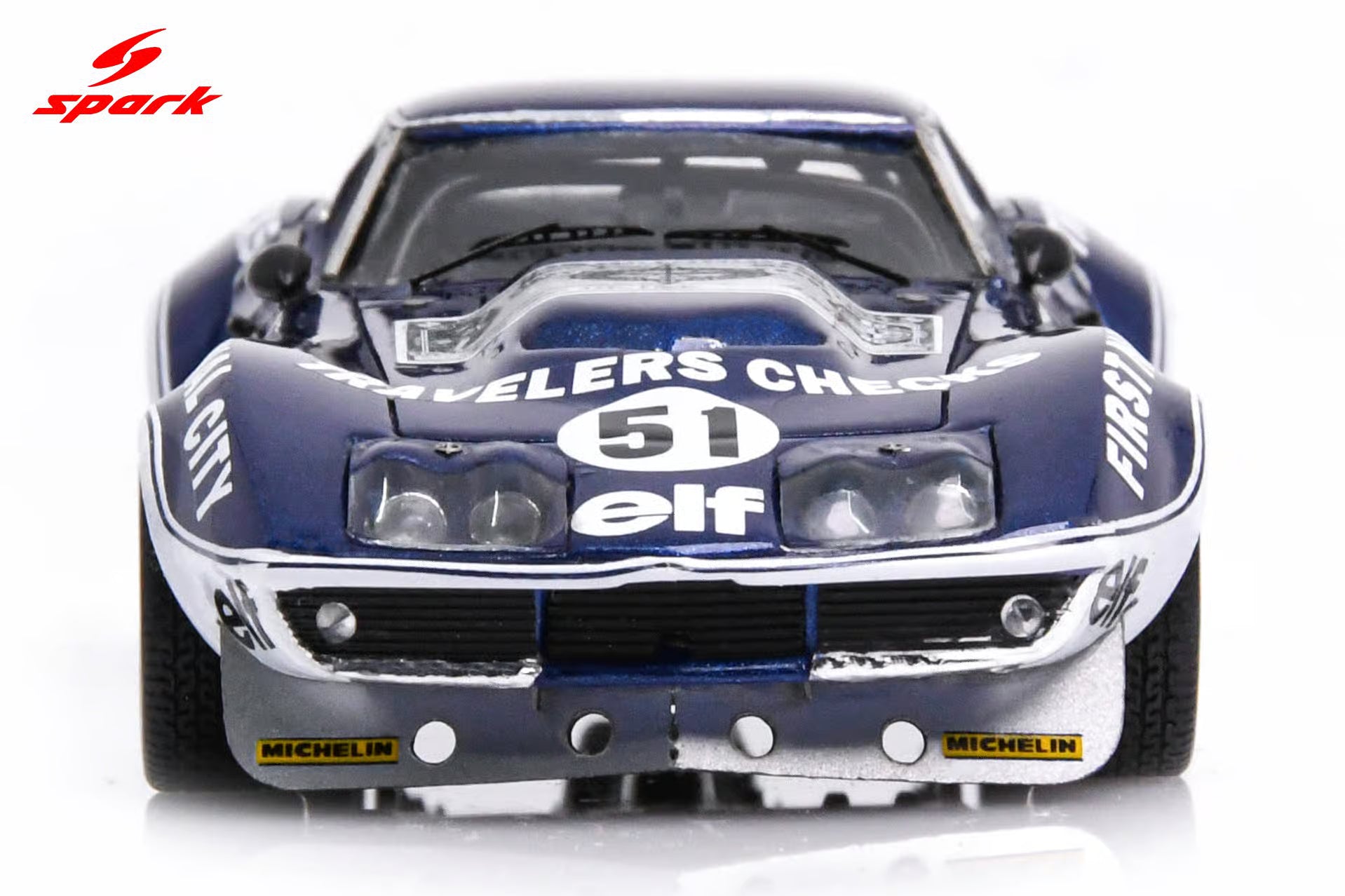 Chevrolet Corvette C3 No.51 18th 24H Le Mans 1974 H. Greder - M-C. Beaumont 1:43