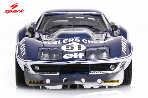 Chevrolet Corvette C3 No.51 18th 24H Le Mans 1974 H. Greder - M-C. Beaumont 1:43