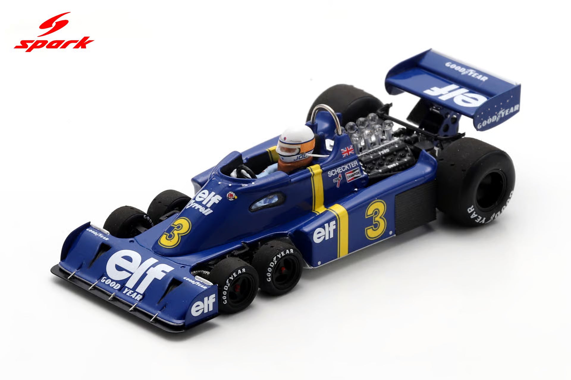 Pre-Order - Tyrrell P34 No.3 Winner Sweden GP 1976 Jody Scheckter