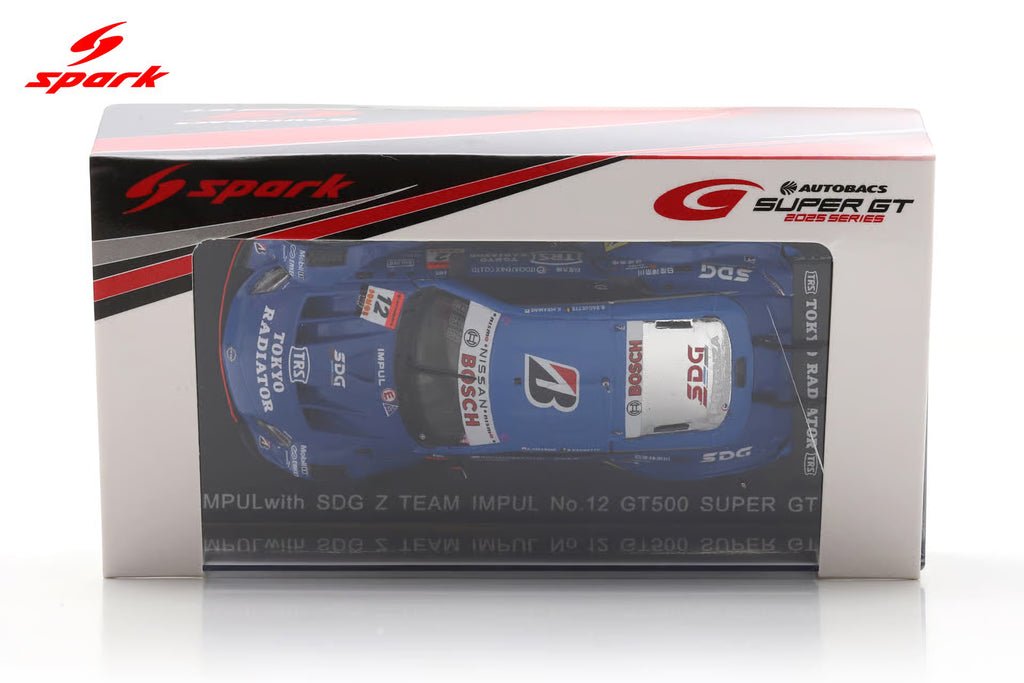 TRS IMPULwith SDG Z TEAM IMPUL No.12 GT500 SUPER GT 2025 K. Hiramine - B. Baguette