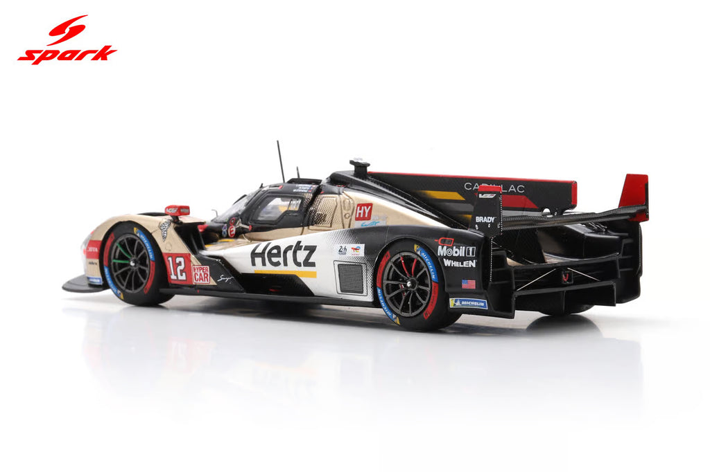 Cadillac V-Series.R No.12 CADILLAC HERTZ TEAM JOTA 4th Le Mans 24H 2026 A. Lynn – W. Stevens – N. Nato 1:43 Scale