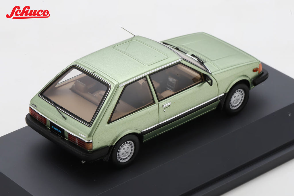 Mazda 323 light met green (Euro version) 1:43