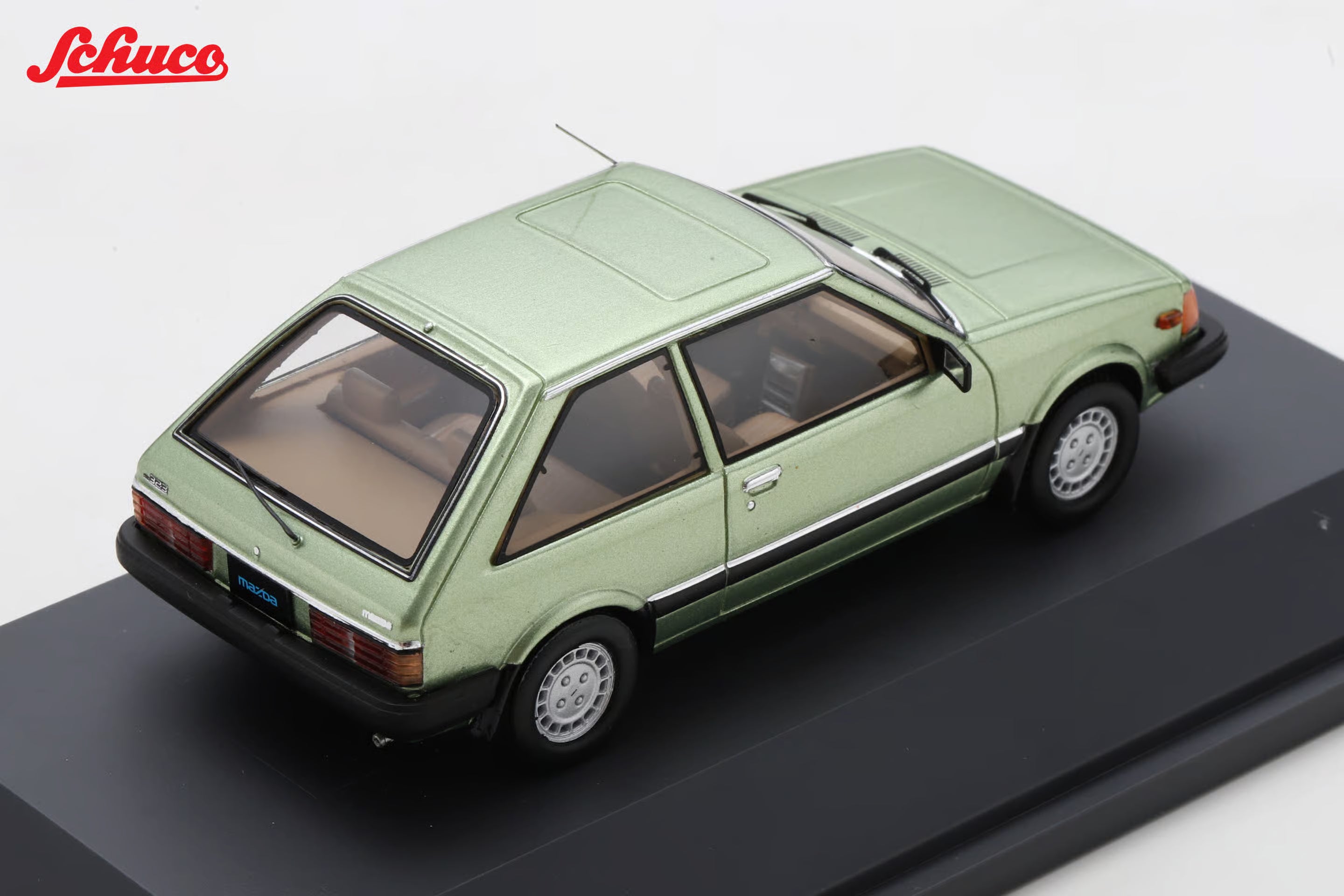 Mazda 323 light met green (Euro version) 1:43