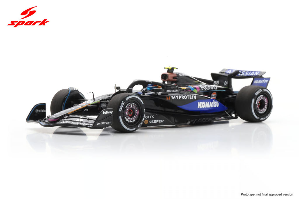 Pre-Order - Atlassian Williams F1 Team FW47 No.55 5th Las Vegas GP 2025 Carlos Sainz 1:43
