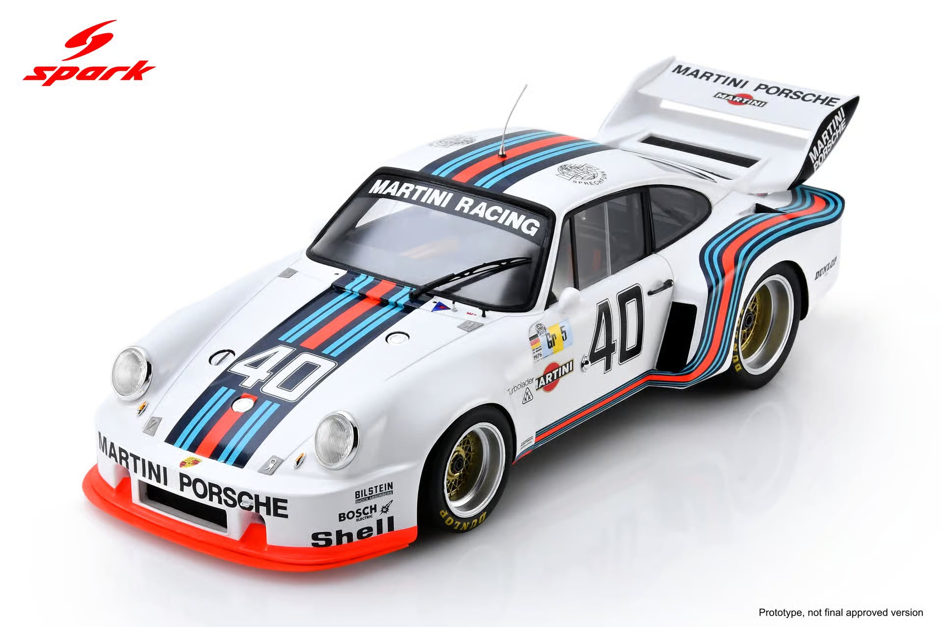 Pre-Order Porsche 935 No.40 Practice Le Mans 24H 1976 R. Stommelen - M. Schurti