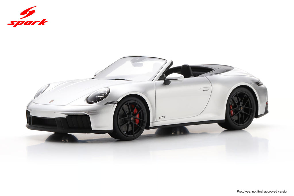 Pre-Order Porsche 911 Carrera 4 GTS Cabriolet  (992.2) - Ice Grey Metallic