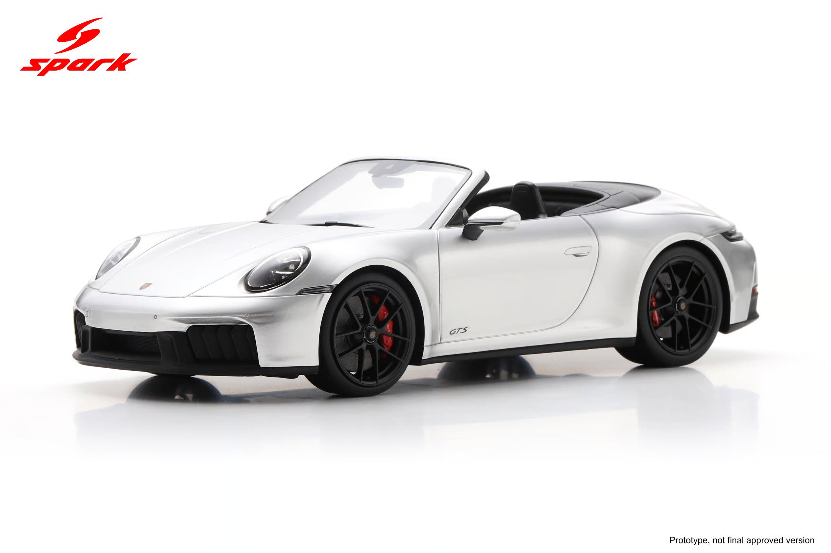 Pre-Order Porsche 911 Carrera 4 GTS Cabriolet  (992.2) - Ice Grey Metallic