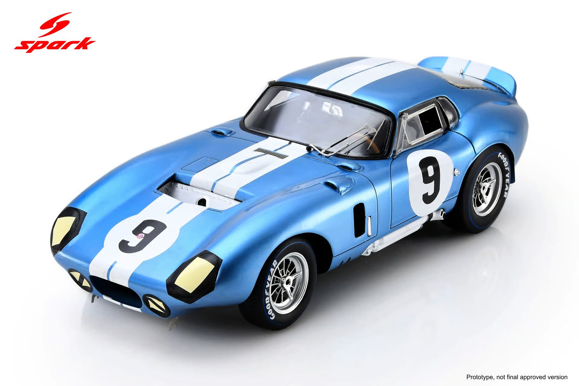 Pre-Order Shelby Cobra Daytona Coupe No.9 Le Mans 24H 1965 "Dan" - "Jerry" (D. Gurney – J. Grant)