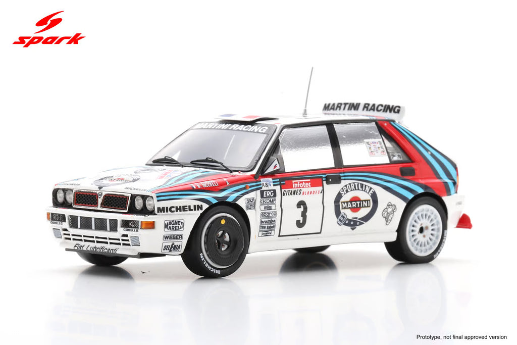 Lancia  Delta  HF Integrale  EVO  Winner Tour de Cours - Rally de France 1992 1:43