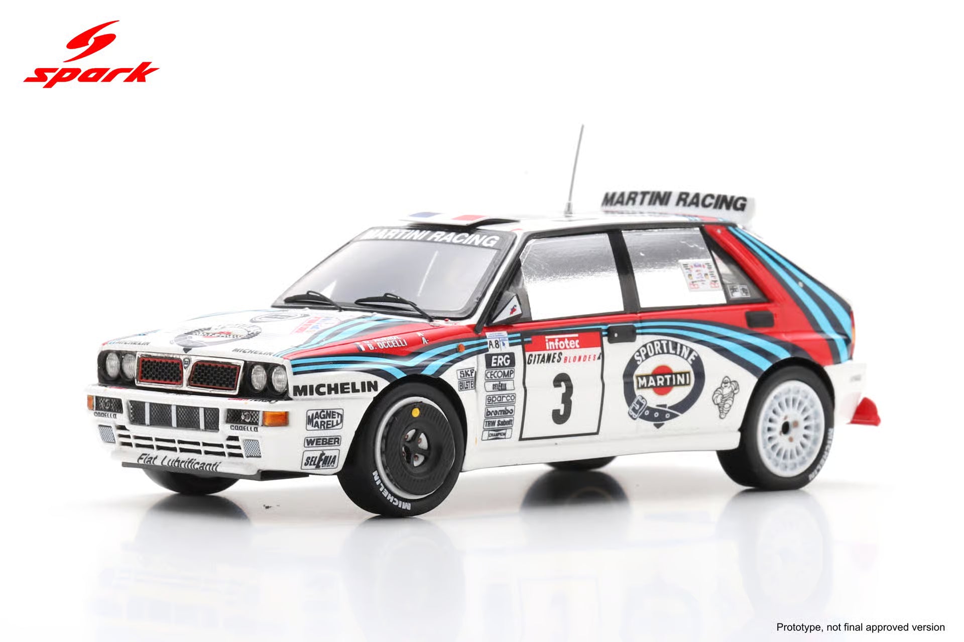 Lancia  Delta  HF Integrale  EVO  Winner Tour de Cours - Rally de France 1992 1:43