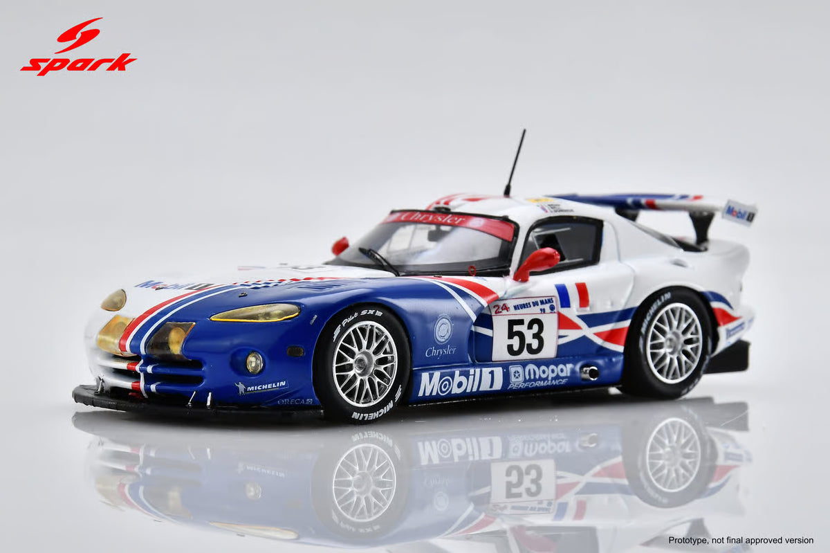 Pre-Order Chrysler Viper GTS-R No.53 11th Le Mans 24H 1998 J. Bell - L. Drudi - D. Donohue