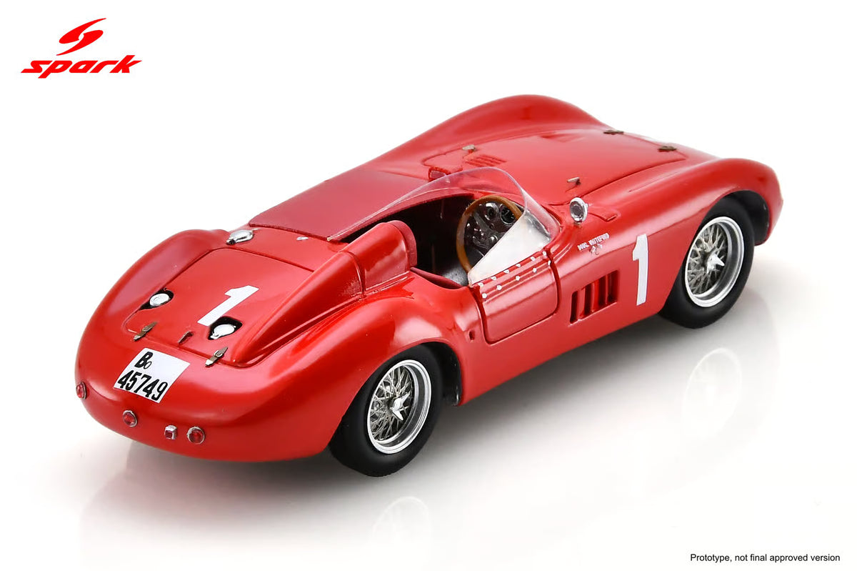 Pre-Order Maserati 300s No.1 Winner 1000kms Paris 1956 J. Behra -L.  Rosier Limited 300