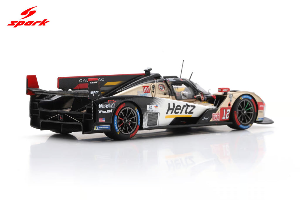 Cadillac V-Series.R No.12 CADILLAC HERTZ TEAM JOTA 4th Le Mans 24H 2026 A. Lynn – W. Stevens – N. Nato 1:43 Scale