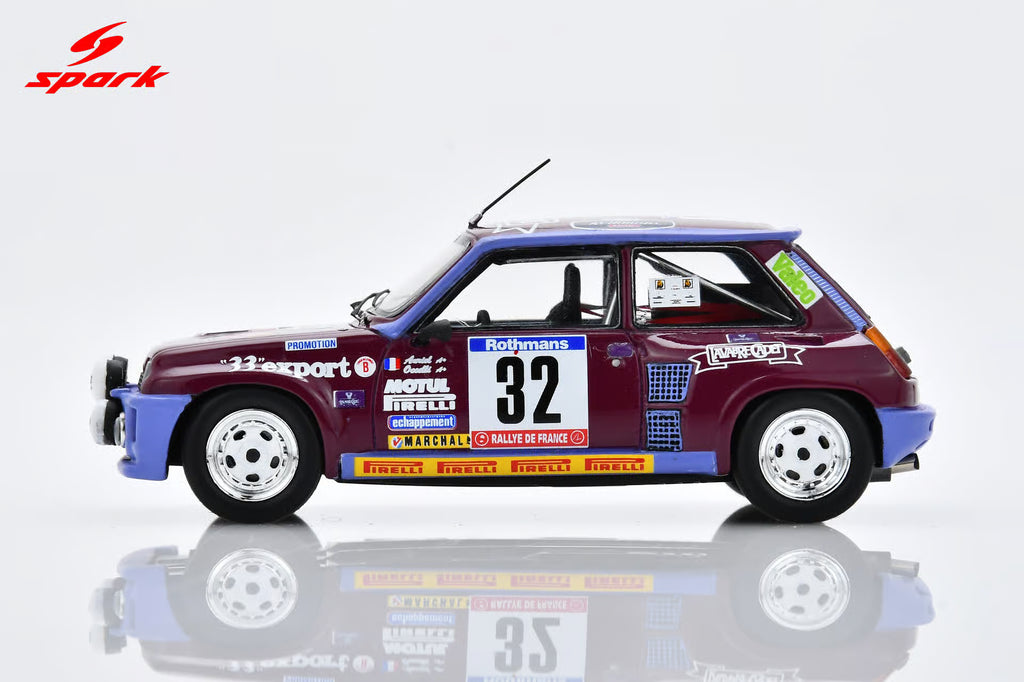 Pre-Order - Renault 5 Turbo No.32 Tour de Corse 1984 Limited 300 1:43
