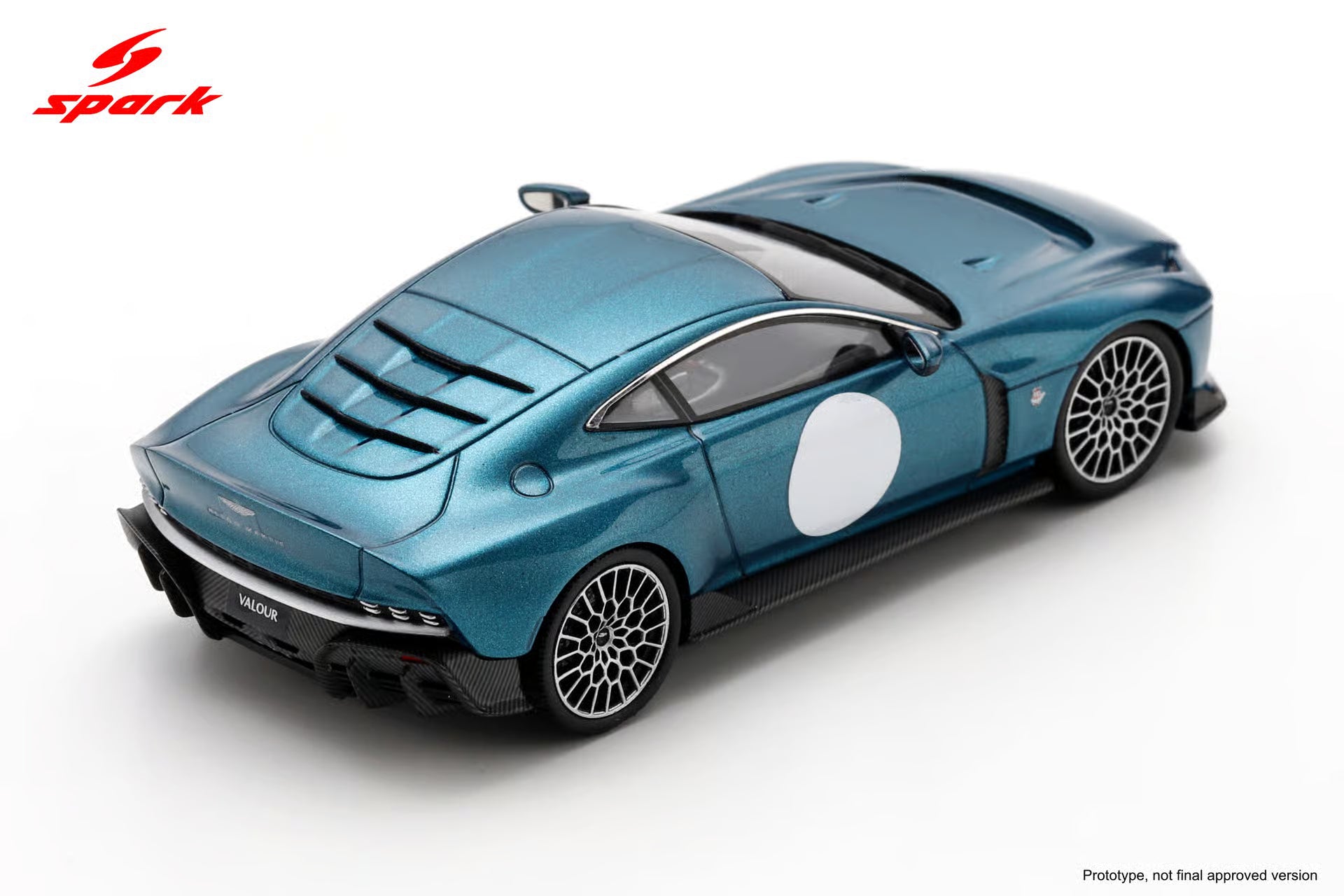 Aston Martin Valour Green with Red Lip (SF) 1:43 Scale Model Car | Limited Edition