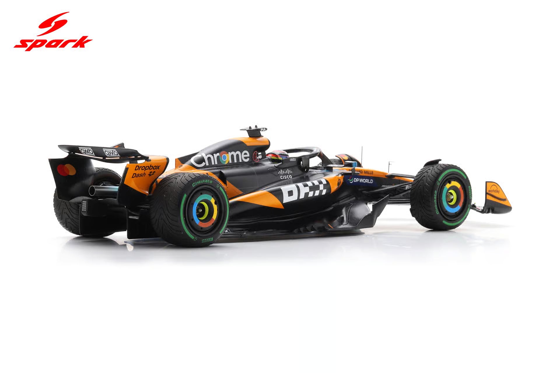 Pre-Order McLaren MCL39 No.81 McLaren Formula 1 Team Winner Belgian GP 2025 Oscar Piastri 1:18