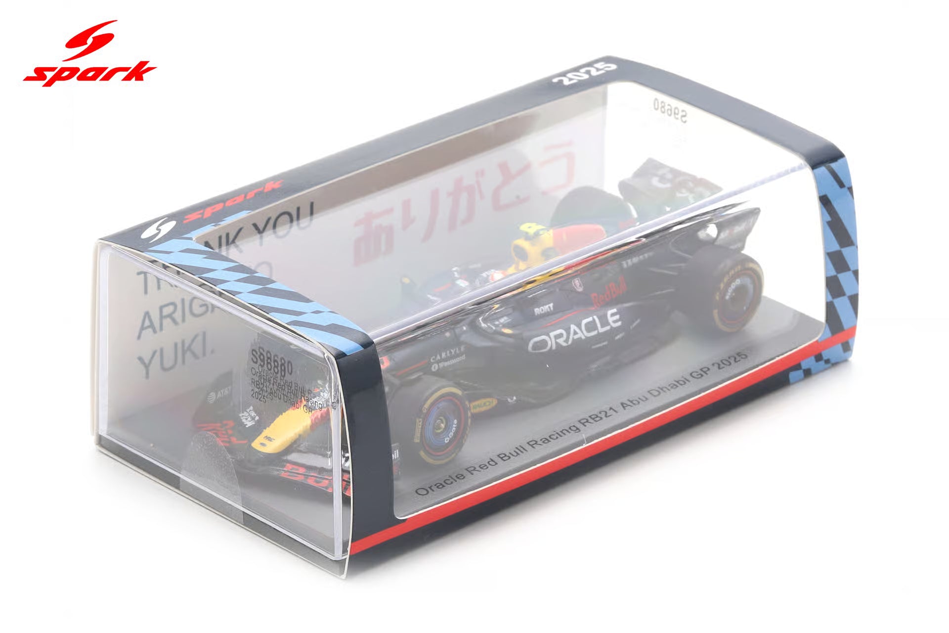 Red Bull Racing RB21 No.22 Oracle Red Bull Racing Abu Dhabi GP 2025 Yuki Tsunoda 1:43