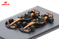 McLaren MCL39 No.4 & No.81 Formula 1 Constructors' Champion 2025 Lando Norris & Oscar Piastri