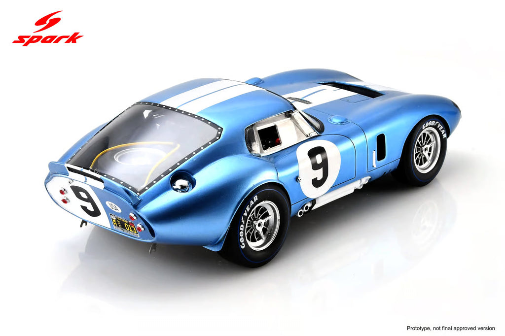 Pre-Order Shelby Cobra Daytona Coupe No.9 Le Mans 24H 1965 "Dan" - "Jerry" (D. Gurney – J. Grant)