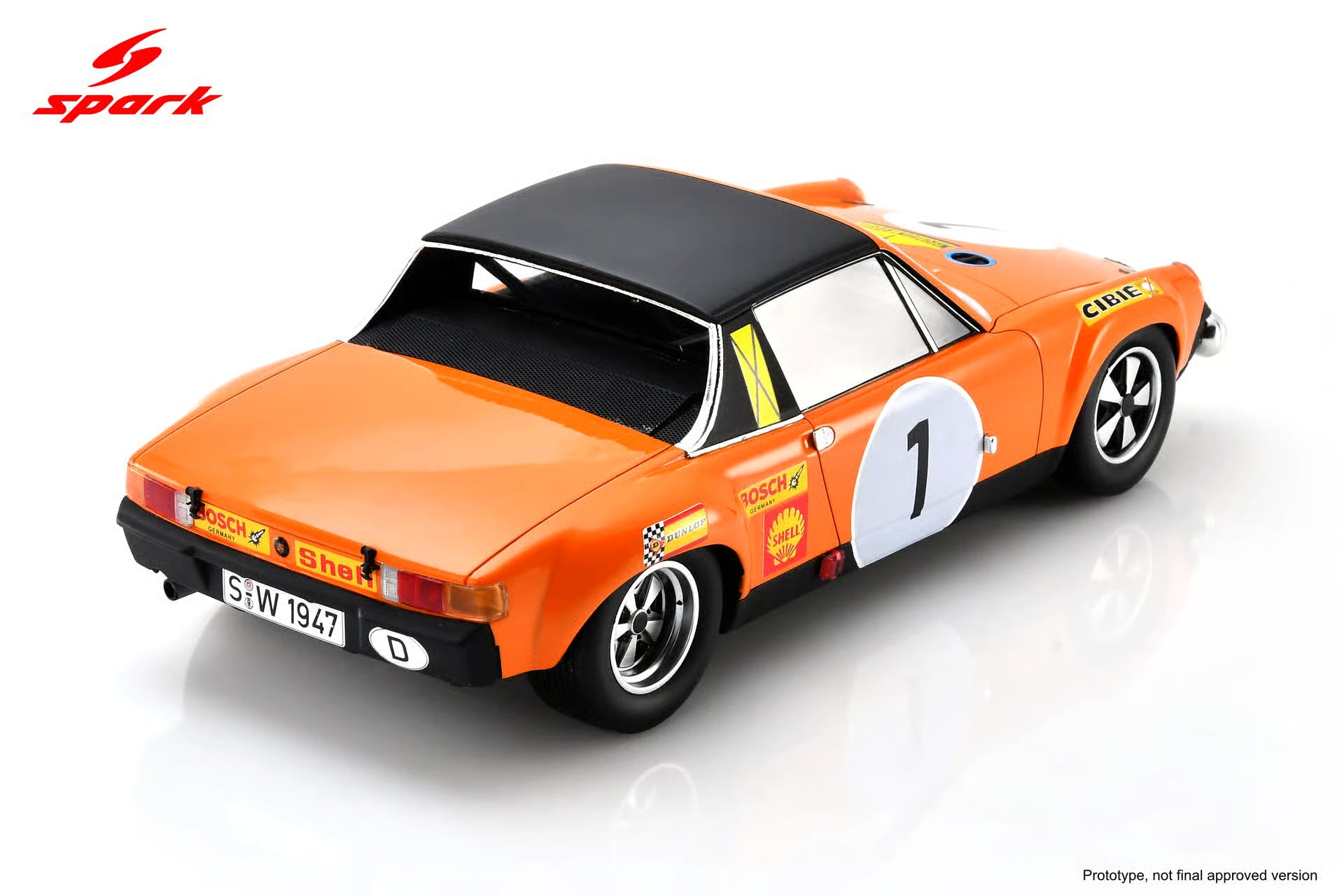 Pre-Order Porsche 914/6 No.1 Winner Marathon de la Route 1970 G. Larrousse - H. Marko - C. Haldi