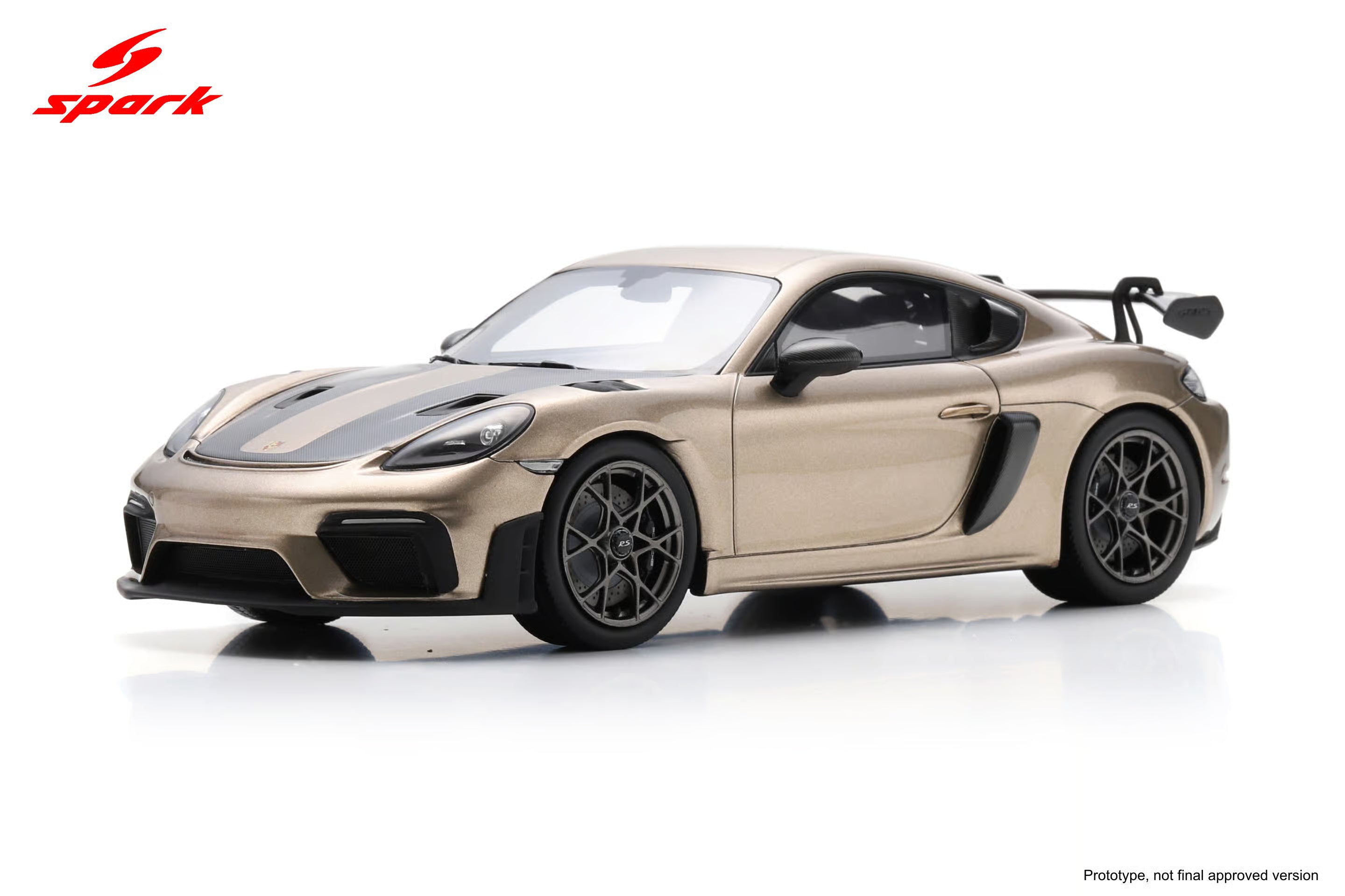 Pre-Order Porsche Cayman GT4 RS - Gold bronze metallic with Weissach package