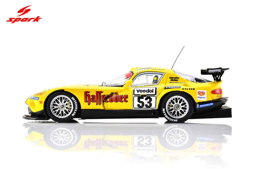 Pre-Order Chrysler Viper GTS-R No.53 Zakspeed Racing Winner Nürburgring 24H 1999 P. Zakowski - H-J. Tiemann - K. Ludwig - M. Duez