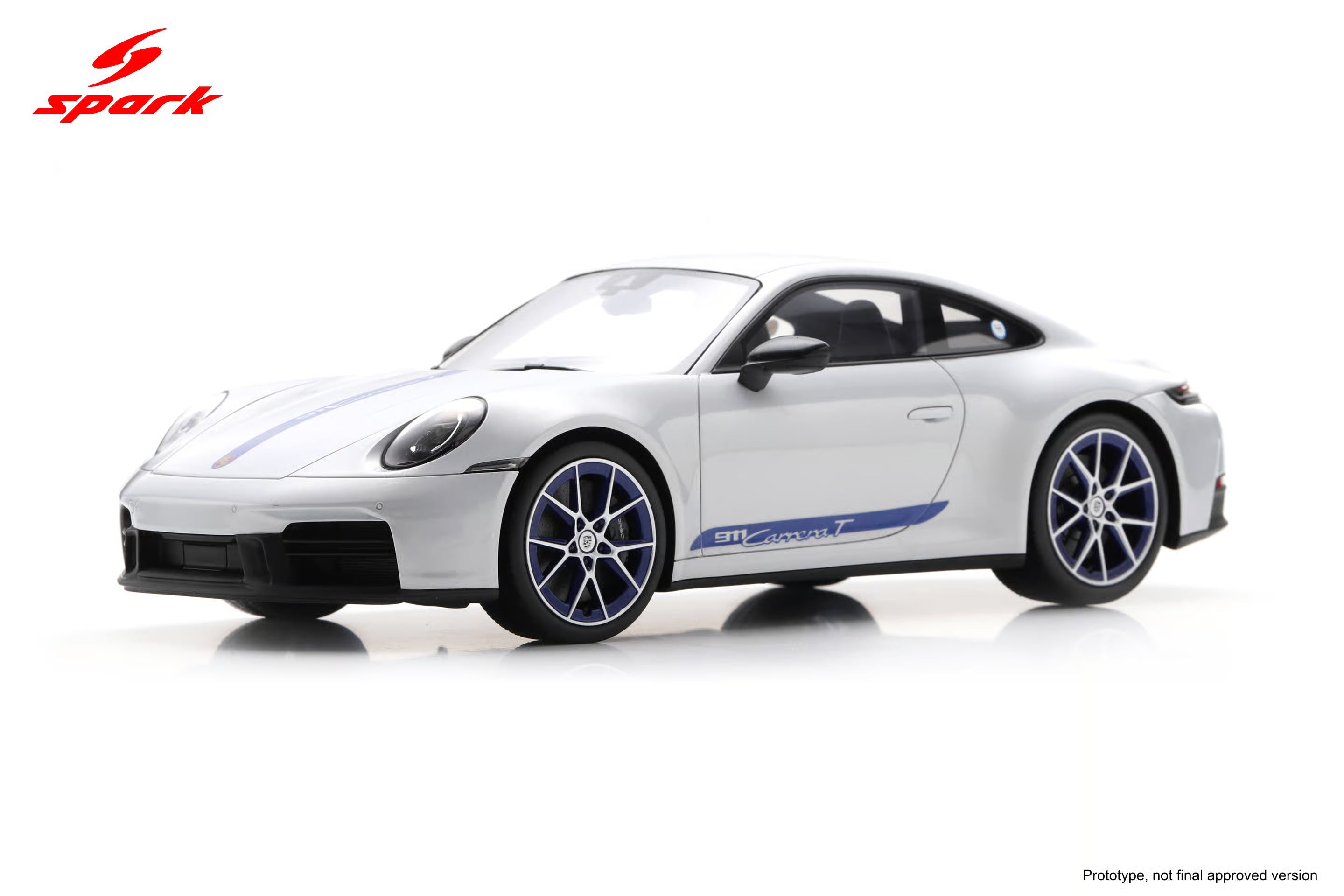 Pre-Order Porsche 911 Carrera T (992.2) - Ice Grey Metallic