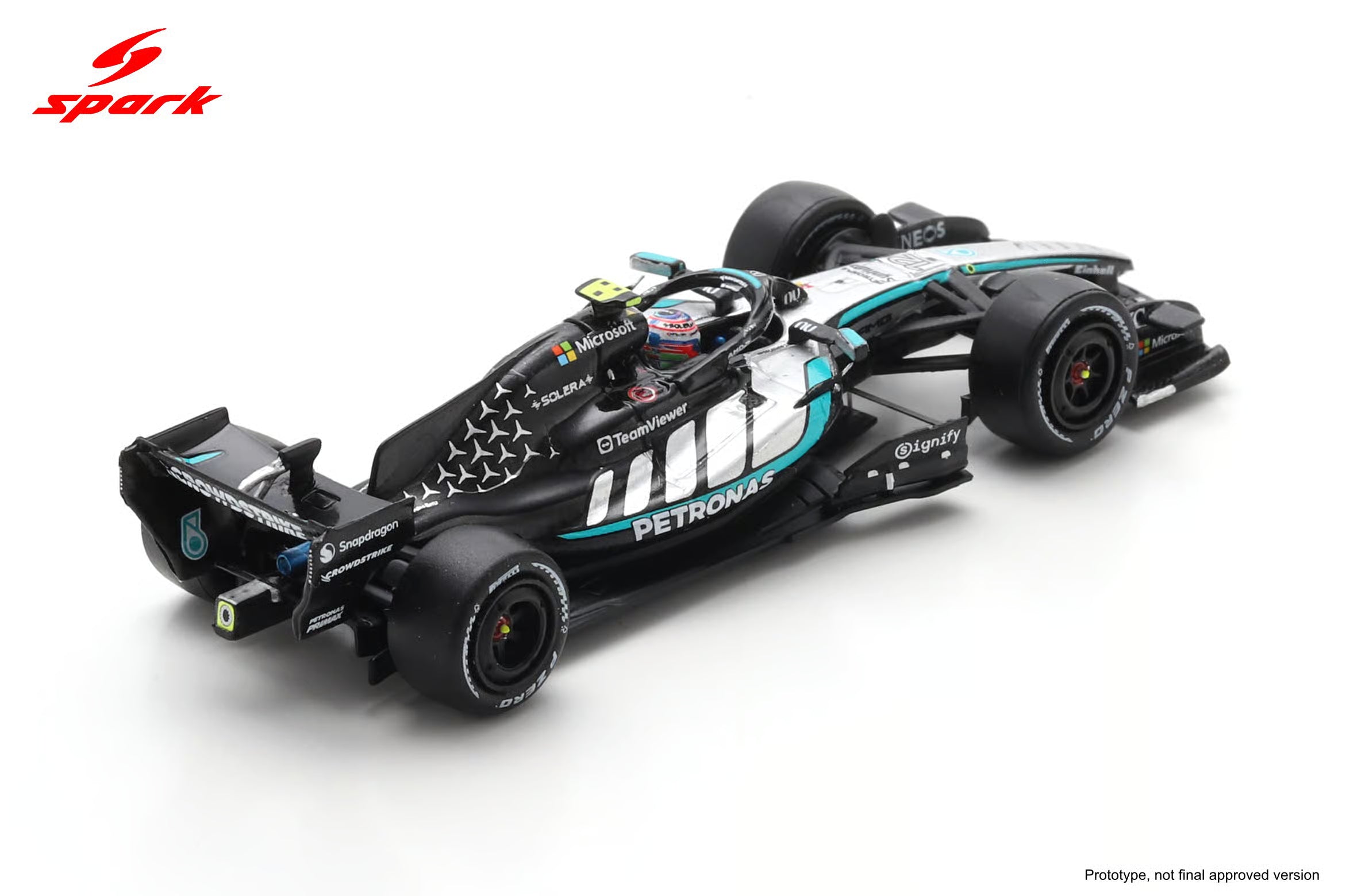 Pre-Order - Mercedes-AMG PETRONAS Formula One Team W17 No.12 Winner Chinese GP 2026 Kimi Antonelli 1:64