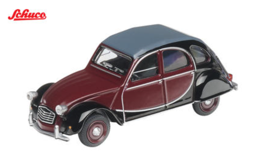 Pre-Order 1975 Citroën 2CV Charleston, red/black