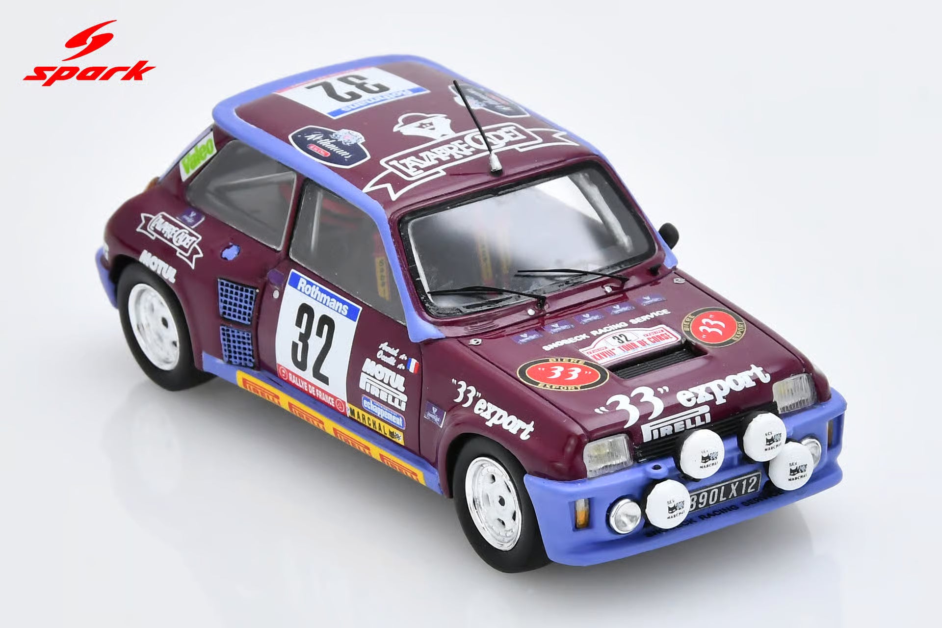 Pre-Order - Renault 5 Turbo No.32 Tour de Corse 1984 Limited 300 1:43