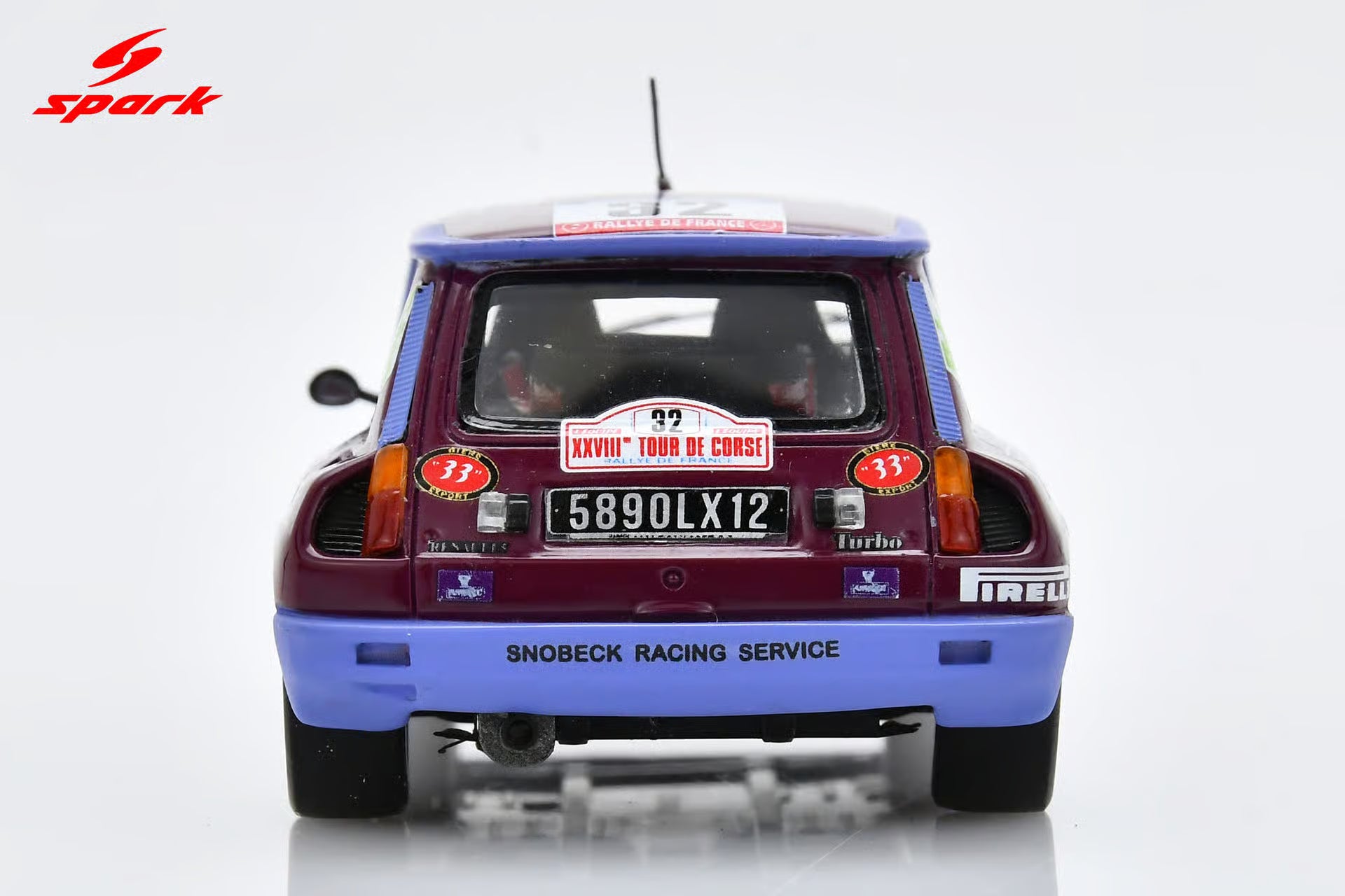Pre-Order - Renault 5 Turbo No.32 Tour de Corse 1984 Limited 300 1:43