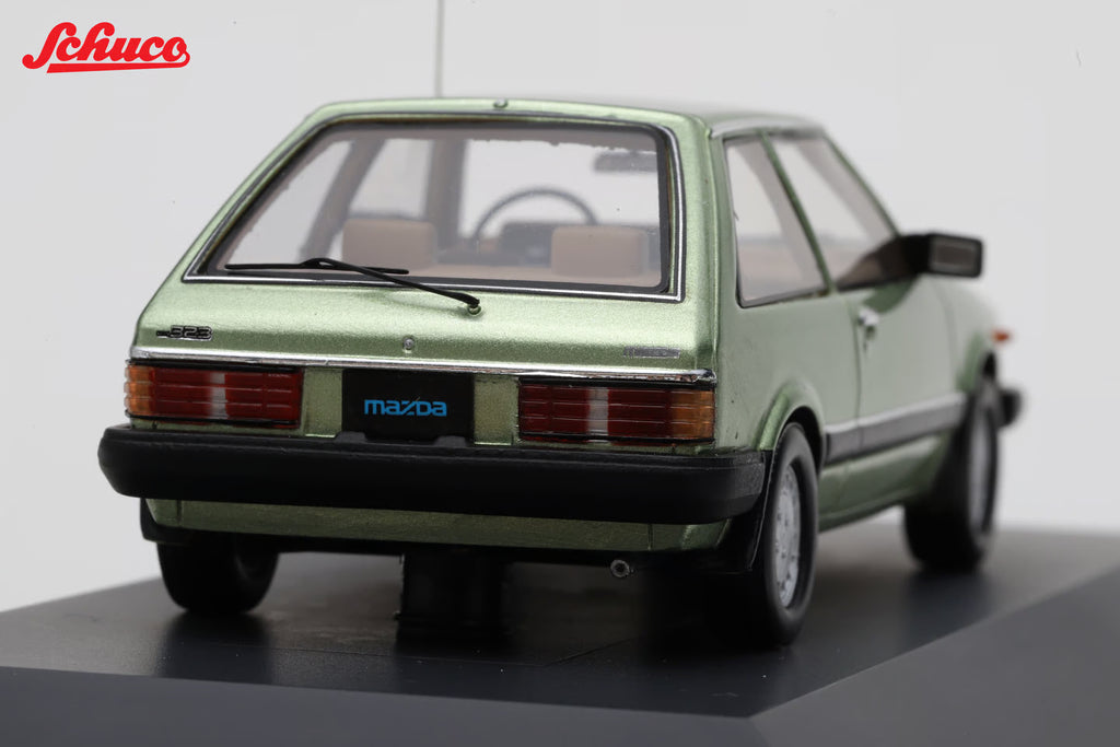 Mazda 323 light met green (Euro version) 1:43