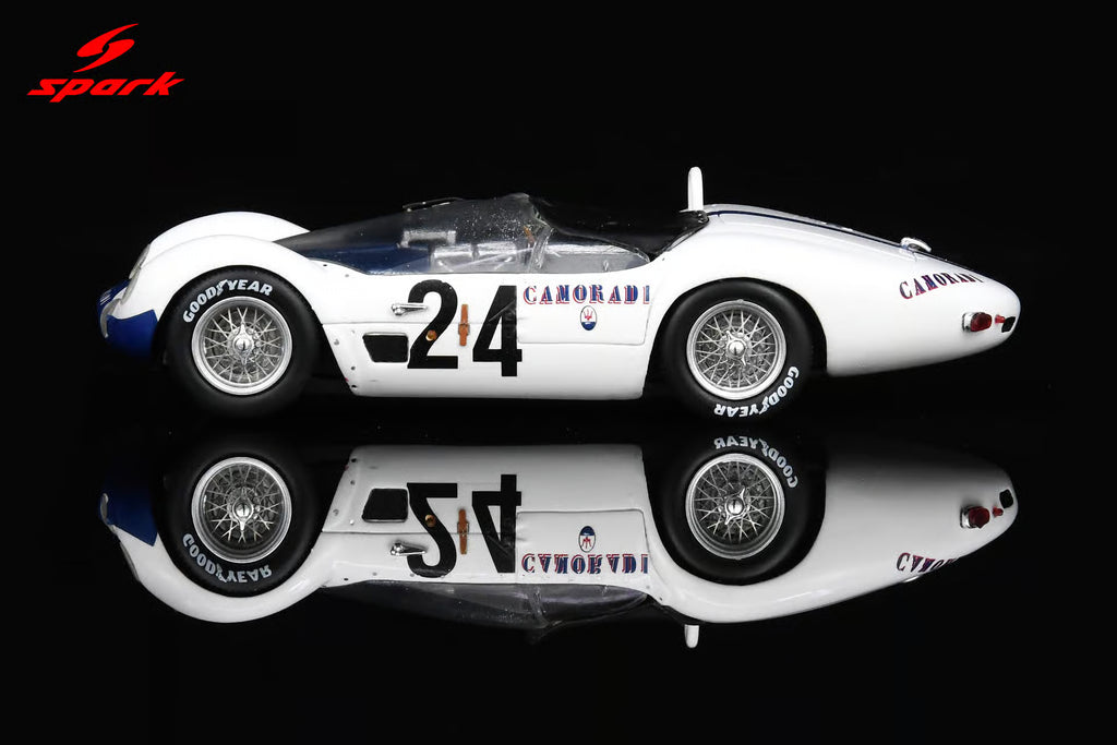 Maserati Tipo 61 No.24 24H Le Mans 1960 M. Gregory - C. Daigh 1:43