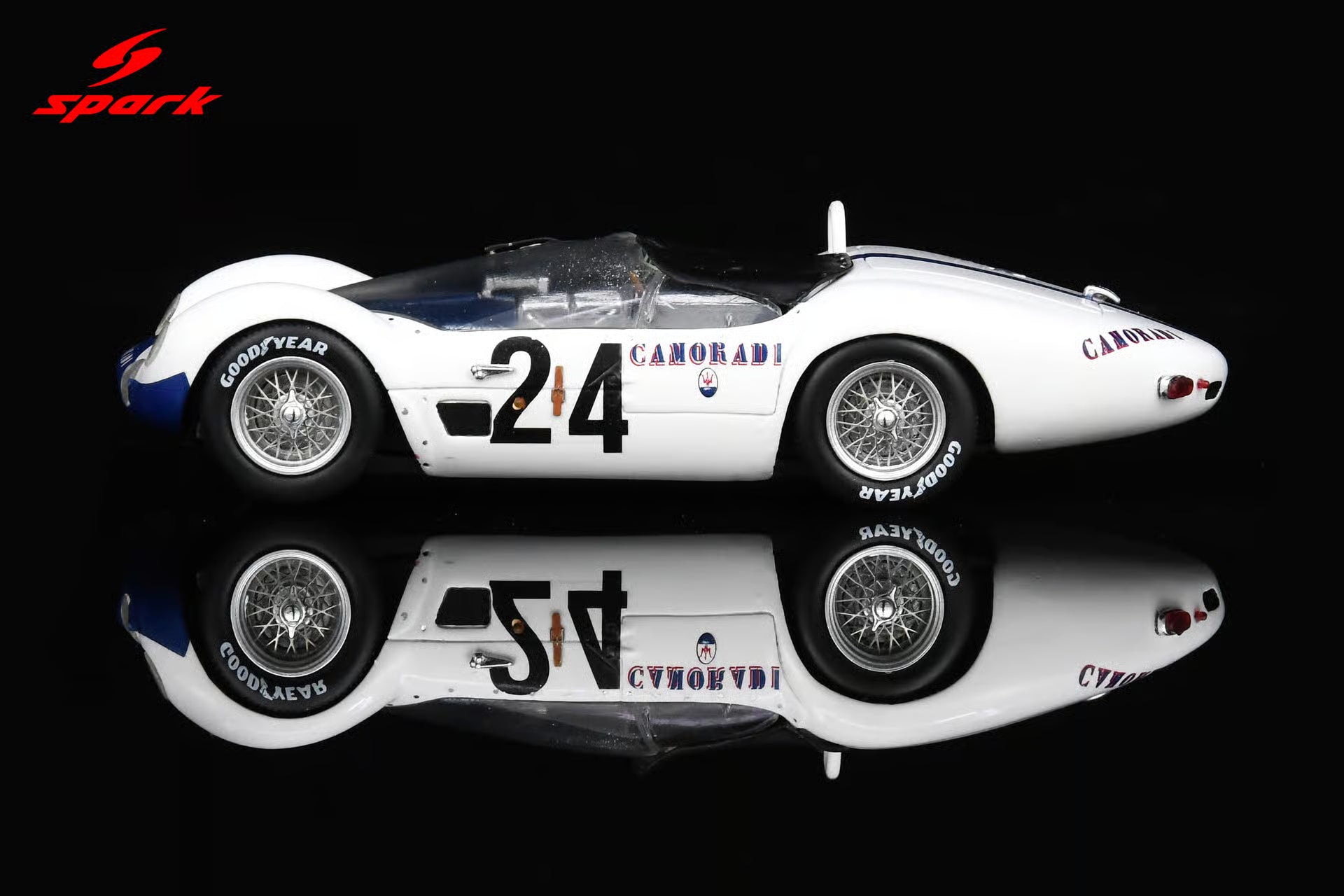 Maserati Tipo 61 No.24 24H Le Mans 1960 M. Gregory - C. Daigh 1:43